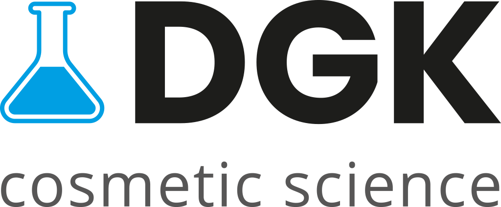 Logo der NEOVITA Kooperationspartner: DGK. Offizielle Branchenverbände der professionellen Kosmetik und Wissenschaft
